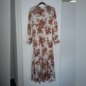 Nasty Gal Flower Print Dress